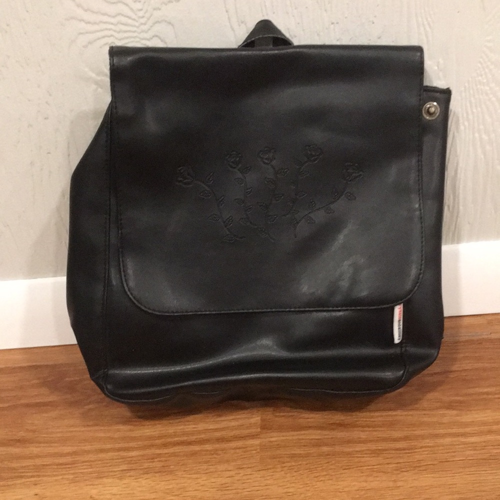Black backpack by Mary Kate and Ashley
